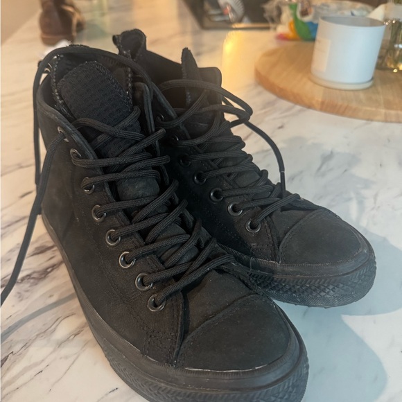 Converse Chuck Taylor All Star Hi City Trek Waterproof Blackblack Boots - Picture 1 of 3
